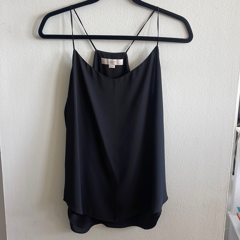 Loft Black Tank Top